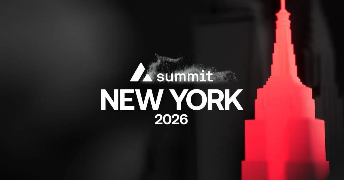 Avalanche Summit New York 2026 banner
