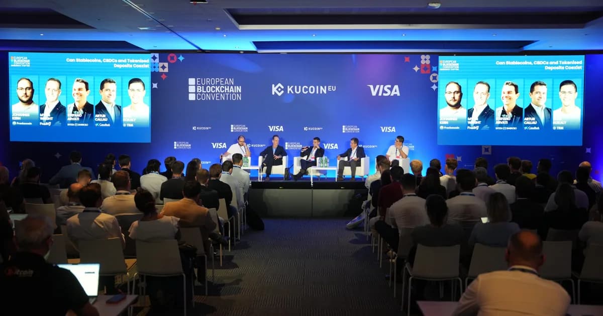 European Blockchain Convention 13 banner