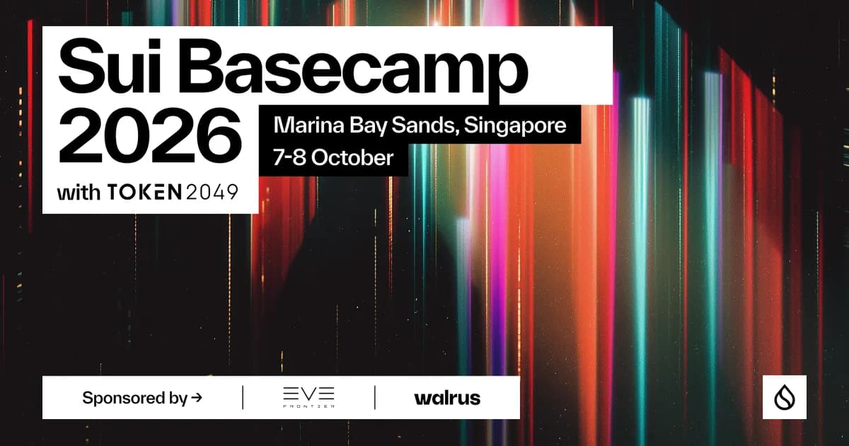 Sui Basecamp 2026 banner