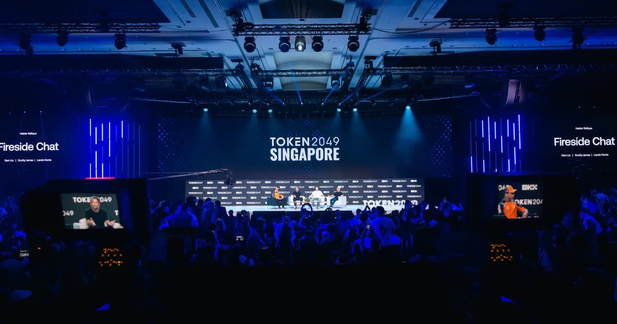 TOKEN2049 Singapore 2025 banner