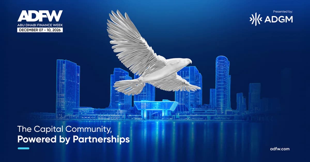 Abu Dhabi Finance Week 2026 banner