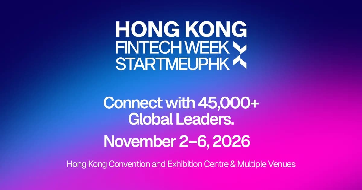 Hong Kong FinTech Week 2026 banner