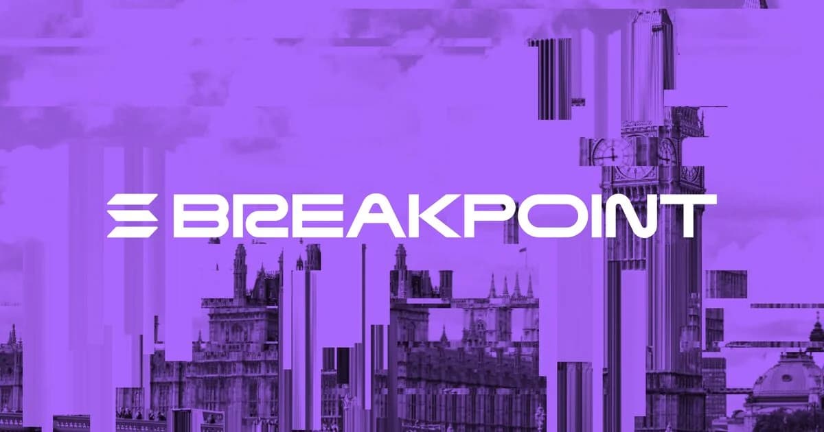 Solana Breakpoint 2026 banner