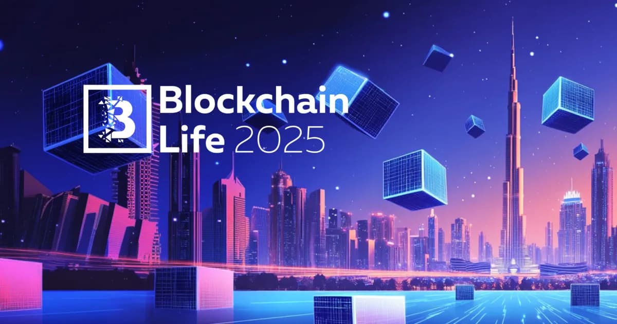 Blockchain Life 2025 banner