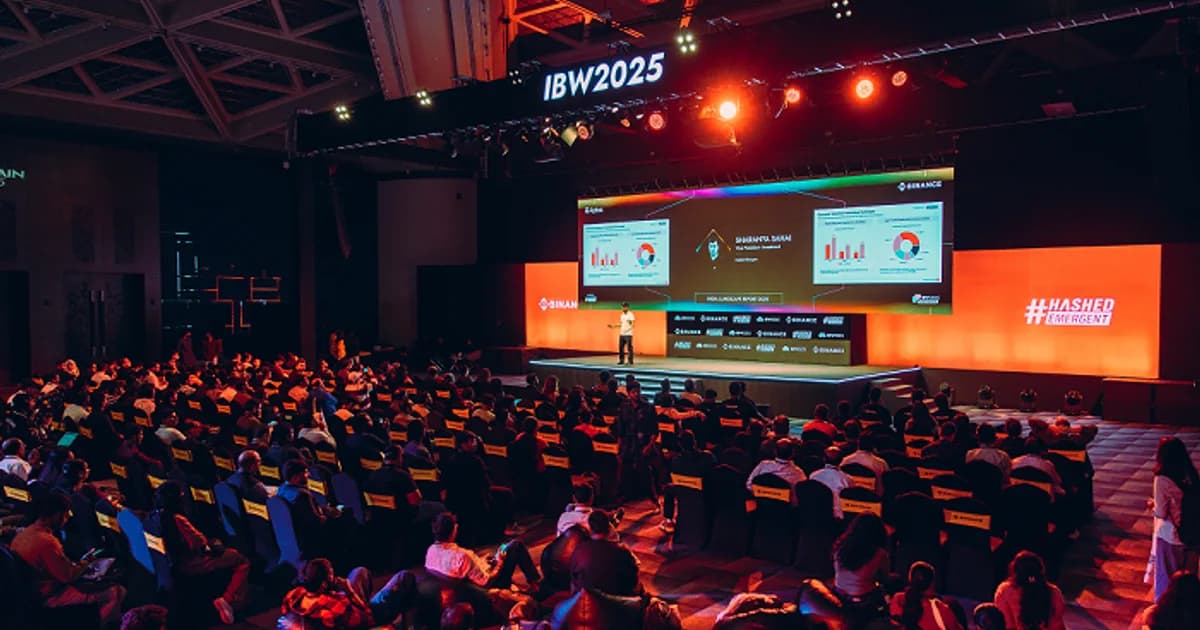 India Blockchain Week 2025 banner